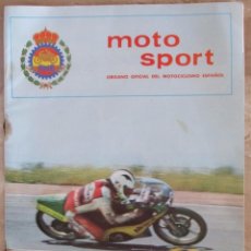 Coches y Motocicletas: MOTO SPORT 124 1981 ÓRGANO OFICIAL DE MOTOCICLISMO ESPAÑOL.. Lote 89615484