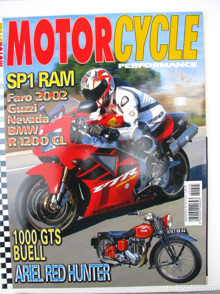 Automobili e Motociclette: REVISTA MOTORCYCLE PERFORMANCE N&ordm; 345 - FOTO SUMARIO- MV TR 125- ARIEL RED HUNTER- MANET TATRAN 125