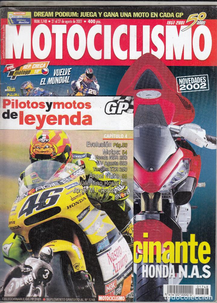 Voitures et Motocyclettes: REVISTA MOTOCICLISMO N&ordm; 1748 A&Ntilde;O 2001. PRUEBA: BMW F650 GS DAKAR (02). BOXER VB 1000 SPORT.