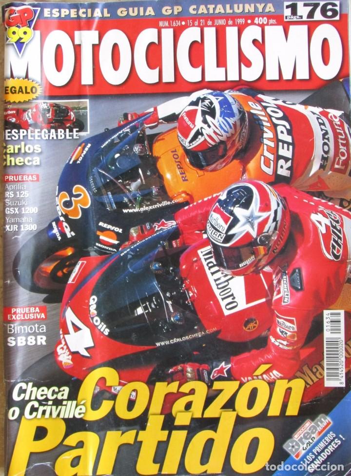 Voitures et Motocyclettes: MOTOCICLISMO 1021 1987 CAGIVA 500 GP, JORDI TARRES, GRAN PREMIO DE PORTUGAL.