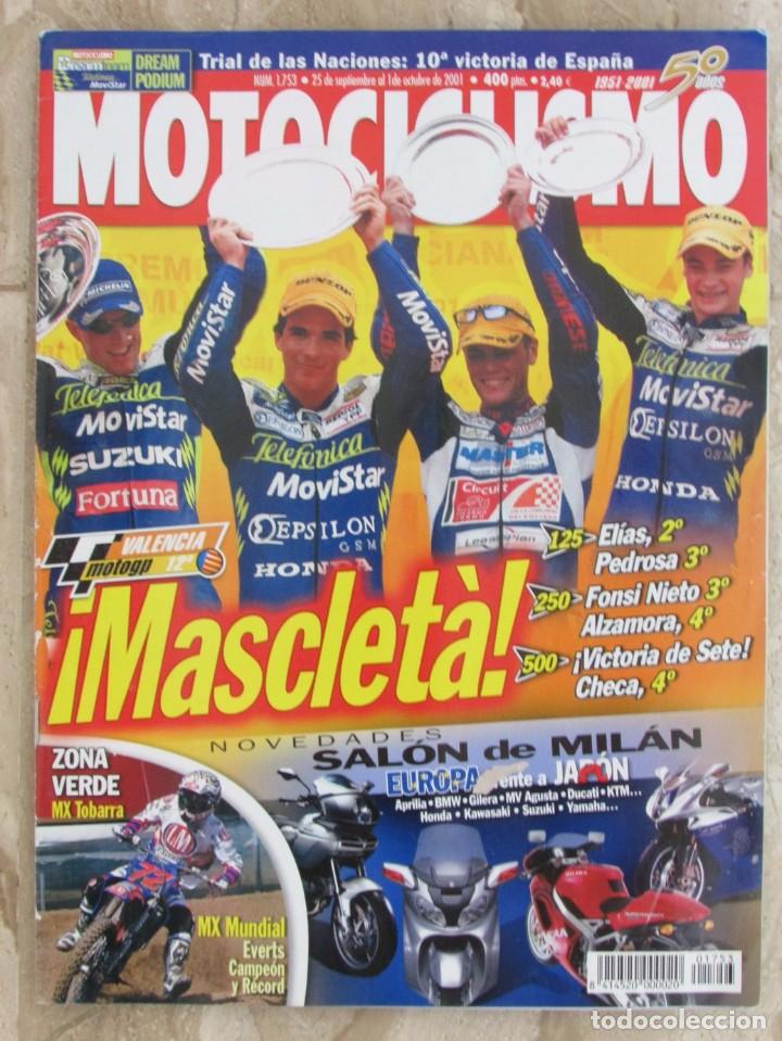 Voitures et Motocyclettes: MOTOCICLISMO 1753 2001 HONDA STX 1200, HONDA CR 125. METZELER SPORTEC M-1. FERNANDO CRISTOBAL