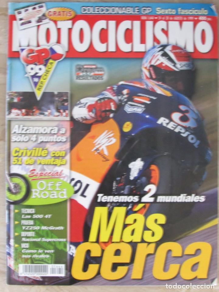 Voitures et Motocyclettes: MOTOCICLISMO 1644 1999 ALZAMORA, CRIVILL&Eacute;, YZ250 MCGRANTH, VOXAN ROADSTER. MICK DOOHAN
