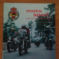 Coches y Motocicletas: MOTO SPORT 37 FEDERACION MOTOCICLISMO ESPAÑOL, ABR 1974. CONTIENE POSTER: GILERA 50CC. ANGEL NIETO B