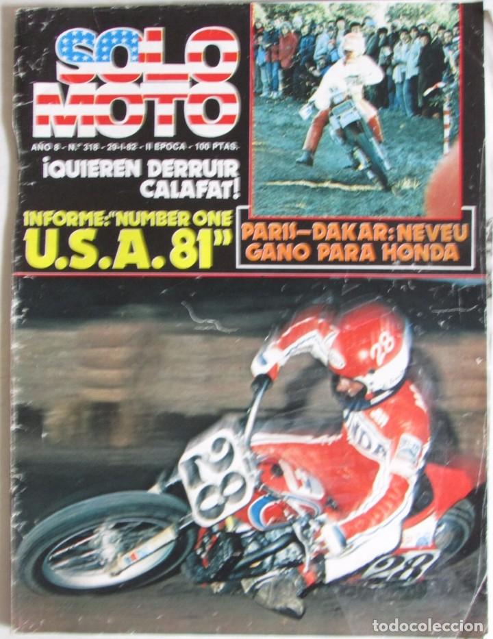 Automobili e Motociclette: SOLO MOTO 318 1982 NEVEU, EUGENIO LAZZARINI, RICARDO TORMO, EDUARDO CAROL, LLUIS GALLACH