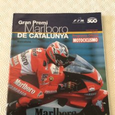 Coches y Motocicletas: REVISTA MOTOCICLISMO GRAN PREMIO MARLBORO DE CATALUÑA 20-06-1999. Lote 92811355