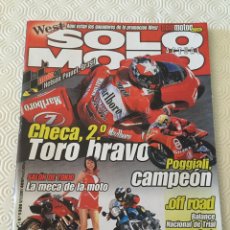 Coches y Motocicletas: REVISTA SOLO MOTO Nº1326 05-11-2001. Lote 92812379