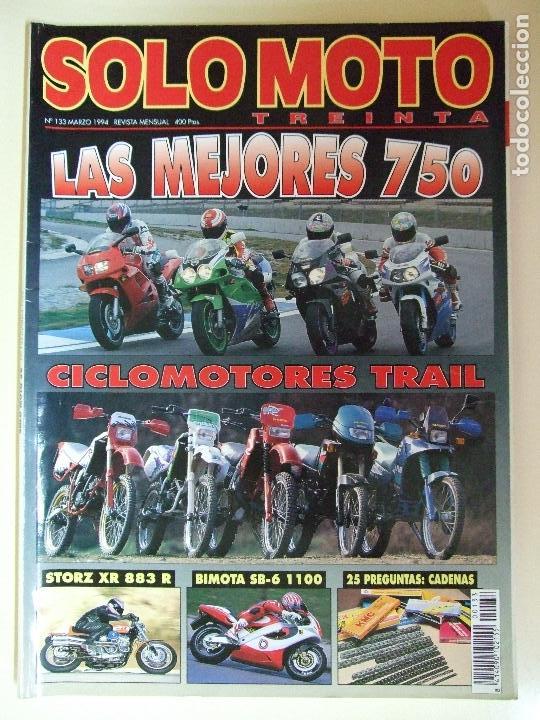 Voitures et Motocyclettes: REVISTA SOLO MOTO TREINTA N&ordm; 133 A&Ntilde;O 1994 - CICLOMOTORES TRAIL , STORZ XR 883 R , BIMOTA SB-6 110