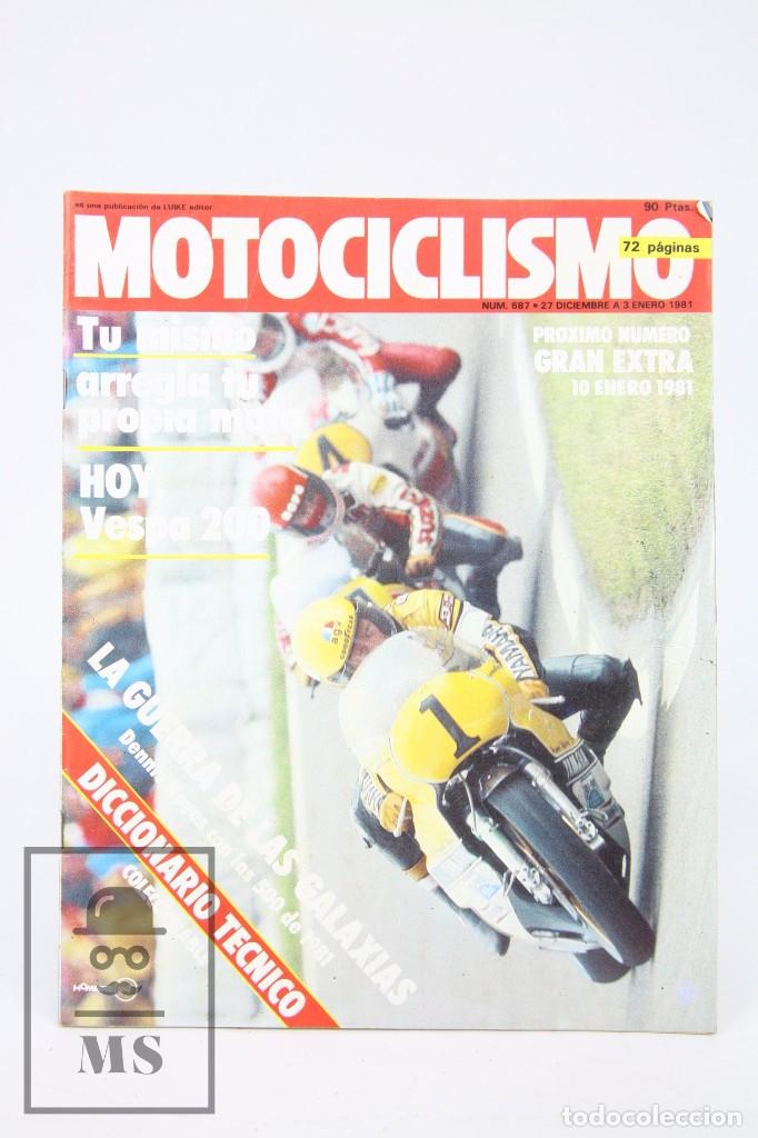 Voitures et Motocyclettes: Revista Motociclismo / Motos - N&ordm; 687 Diciembre 1981 - Vespa 200 - Editorial Luike