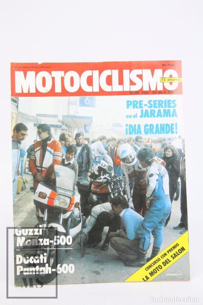 Voitures et Motocyclettes: Revista Motociclismo / Motos - N&ordm; 702 Abril 1981 - Pre-Series En El Jarama - Editorial Luike