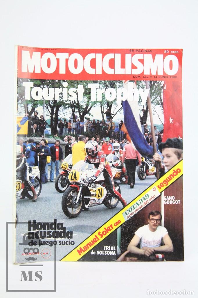 Voitures et Motocyclettes: Revista Motociclismo / Motos - N&ordm; 662 Junio 1980 - Tourist Trophy - Editorial Luike
