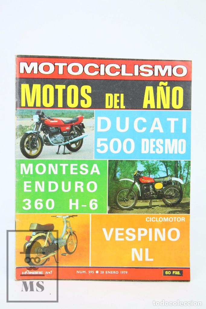 Voitures et Motocyclettes: Revista Motociclismo / Motos - N&ordm; 595 Enero 1979 - Motos Del A&ntilde;o - Editorial Edisport