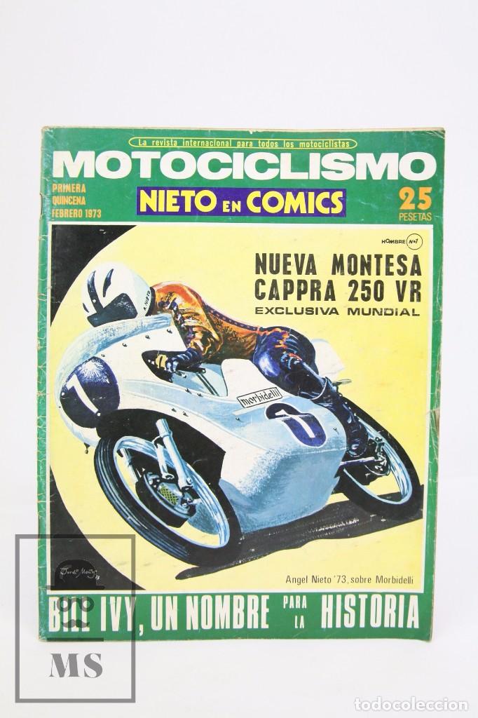 Coches y Motocicletas: Revista Motociclismo / Motos - Febrero 1973 - Montesa Cappra 250 VR - Editorial Edisport
