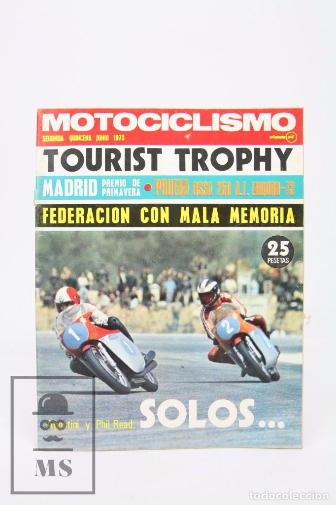 Voitures et Motocyclettes: Revista Motociclismo / Motos - Junio 1973 - Tourist Trophy - Editorial Edisport