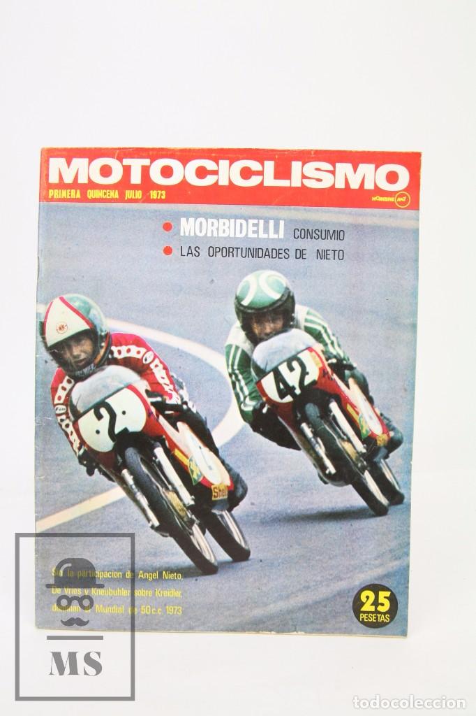 Voitures et Motocyclettes: Revista Motociclismo / Motos - Julio 1973 - Morbidelli, Consumo - Editorial Edisport