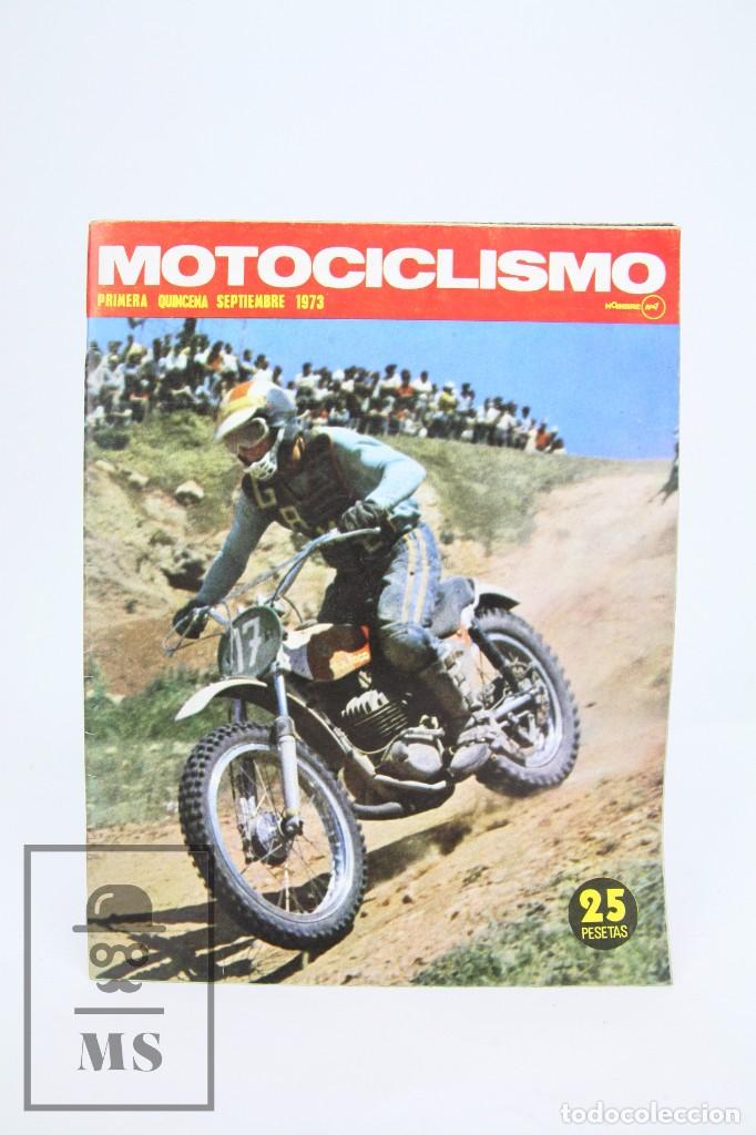 Voitures et Motocyclettes: Revista Motociclismo / Motos - Septiembre 1973 - Editorial Edisport