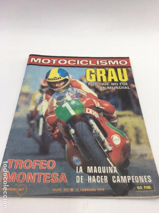 Voitures et Motocyclettes: MOTOCICLISMO N&ordm; 597 FEBRERO DE 1979