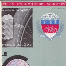 Coches y Motocicletas: TOMO REVISTA FRANCESA CYCLES-CYCLOMOTEURS-SCOOTERS AÑO 1954 CONTIENE 23 EJEMPLARES 