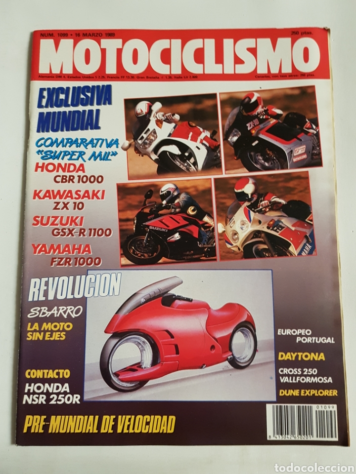 Cars and Motorcycles: Revista motociclismo n&uacute;mero 1099