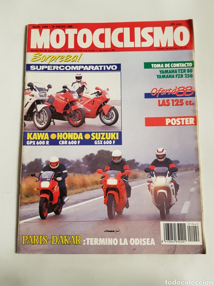 Voitures et Motocyclettes: Revista motociclismo n&uacute;mero 1040