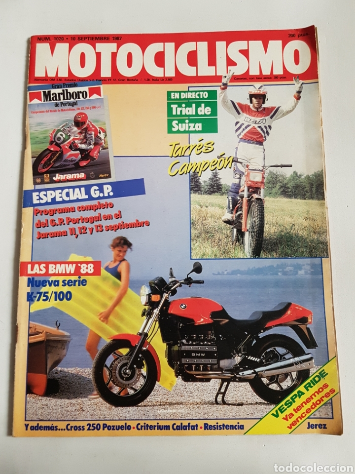 Voitures et Motocyclettes: Revista motociclismo n&uacute;mero 1020
