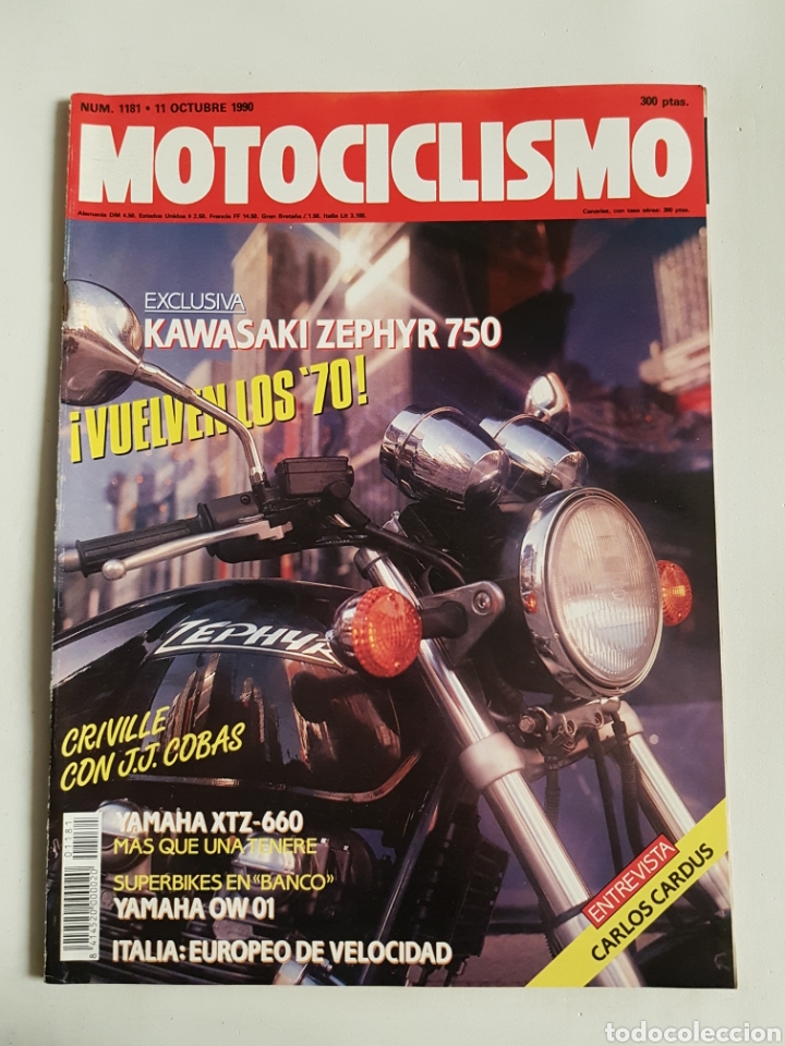 Cars and Motorcycles: Revista motociclismo n&uacute;mero 1181