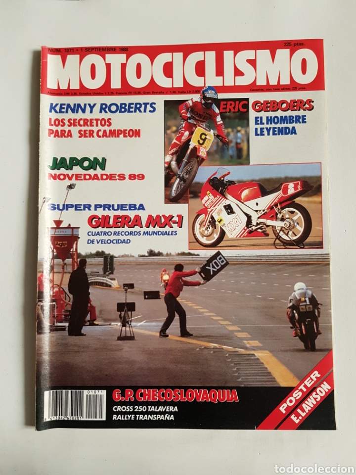 Voitures et Motocyclettes: Revista motociclismo n&uacute;mero 1071