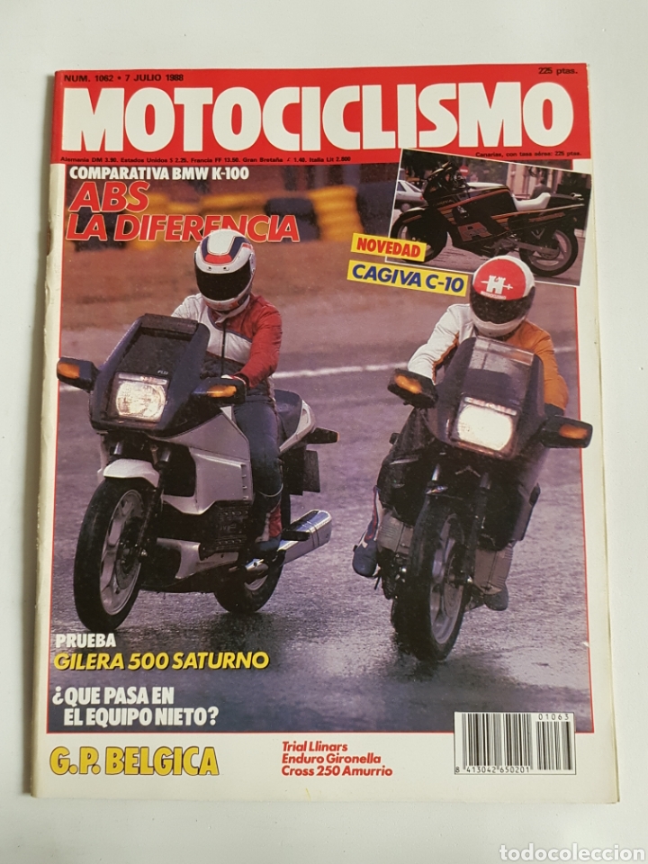 Voitures et Motocyclettes: Revista motociclismo n&uacute;mero 1062