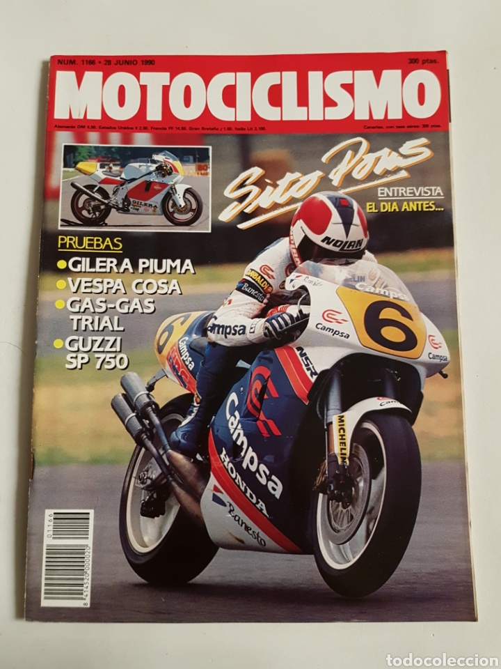 Cars and Motorcycles: Revista motociclismo n&uacute;mero 1166