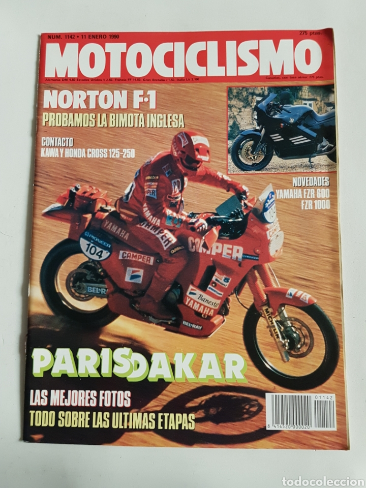 Voitures et Motocyclettes: Revista motociclismo n&uacute;mero 1142