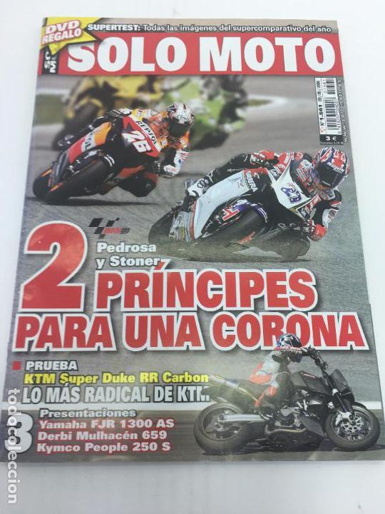 Voitures et Motocyclettes: REVISTA SOLO MOTO N&ordm; 1561 - 09/05/2006
