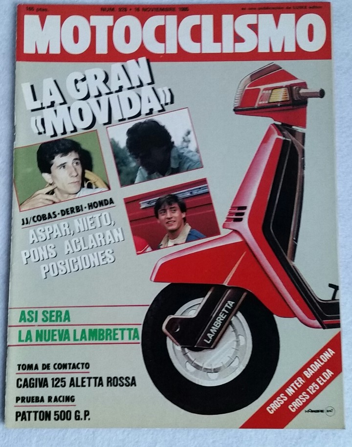 Autos und Motorr&auml;der: REVISTA MOTOCICLISMO N&ordm; 928. A&Ntilde;O 1985. 16 DE NOVIEMBRE. CCAVENDE.