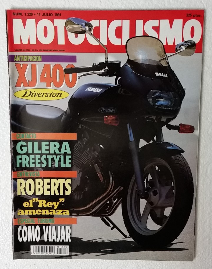Cars and Motorcycles: REVISTA MOTOCICLISMO N&ordm; 1220. A&Ntilde;O 1991. 11 DE JULIO. CCAVENDE.