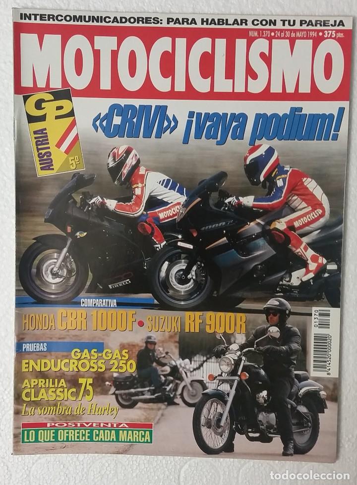 Cars and Motorcycles: REVISTA MOTOCICLISMO N&ordm; 1370. A&Ntilde;O 1994. 24 AL 30 MAYO. CCAVENDE