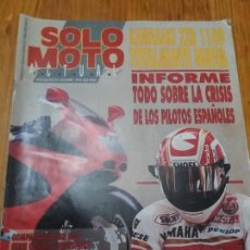 Coches y Motocicletas: REVISTA DE MOTOCICLISMO SÓLO MOTO ACTUAL NÚMERO 856 AÑO 1992. Lote 110411247