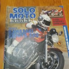 Coches y Motocicletas: REVISTA DE MOTOCICLISMO SÓLO MOTO ACTUAL NÚMERO 820 AÑO 1992. Lote 110413343