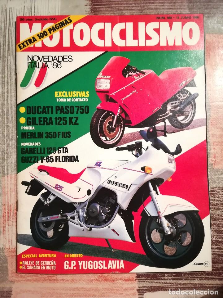 Cars and Motorcycles: Motociclismo Extra 100 p&aacute;ginas N&ordm; 950 - 19 junio 1986