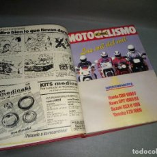 Coches y Motocicletas: 1018- TOMO ENCUADERNADO DE REVISTAS MOTOCICLISMO (NÚMEROS 1000/09 AÑO 1987 Nº 14. Lote 111785147