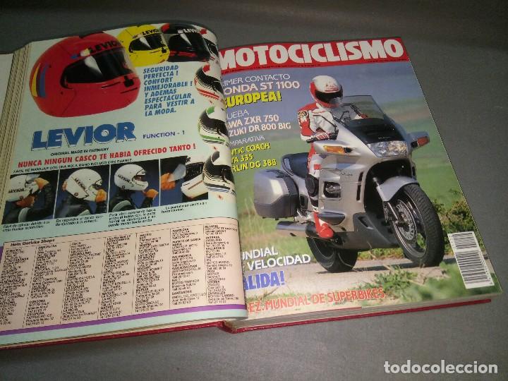 Automobili e Motociclette: 1018- TOMO ENCUADERNADO DE REVISTAS MOTOCICLISMO (N&Uacute;MEROS 1150/59 A&Ntilde;O 1990 N&ordm; 22
