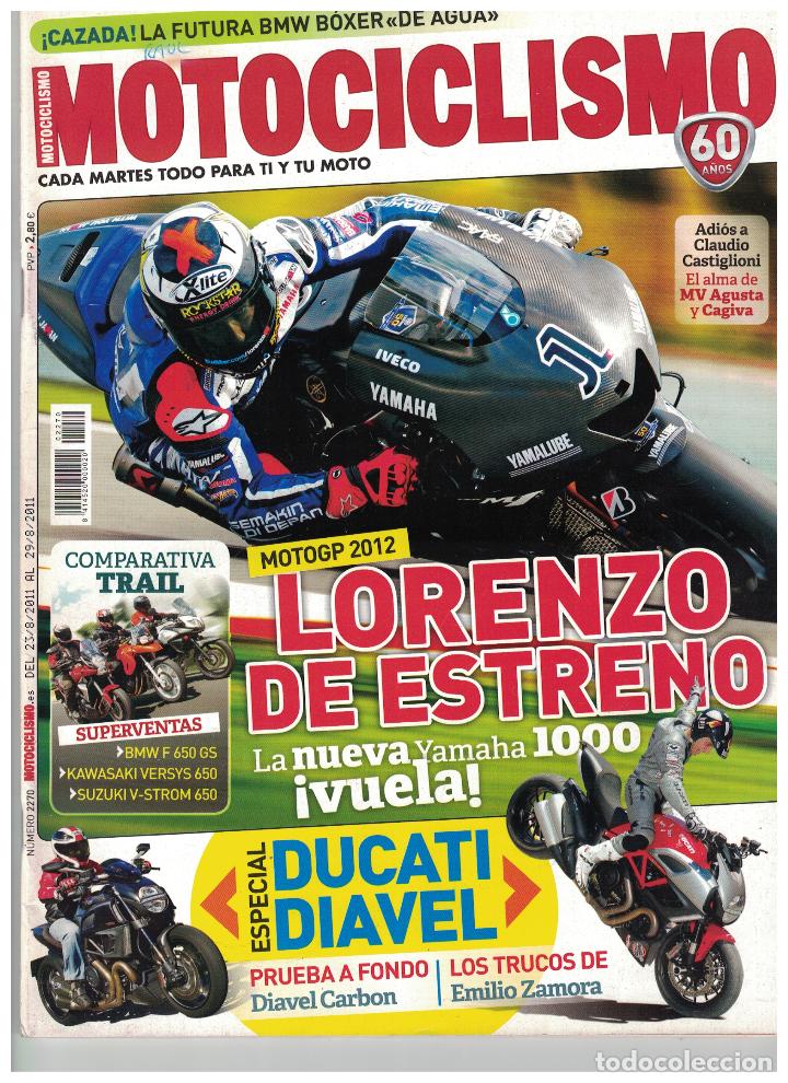 Cars and Motorcycles: (C-019) - MOTOCICLISMO N&ordm; 2270 - 2011