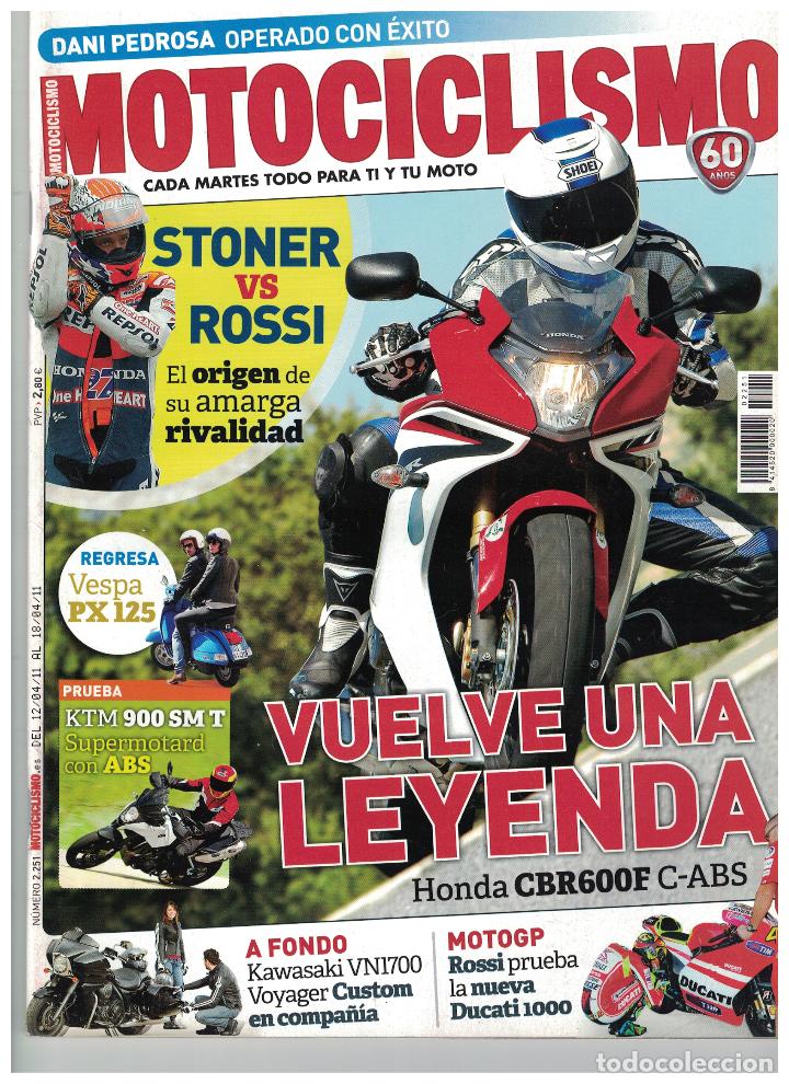 Carros e motociclos: (C-019) - MOTOCICLISMO N&ordm; 2251 - 2011
