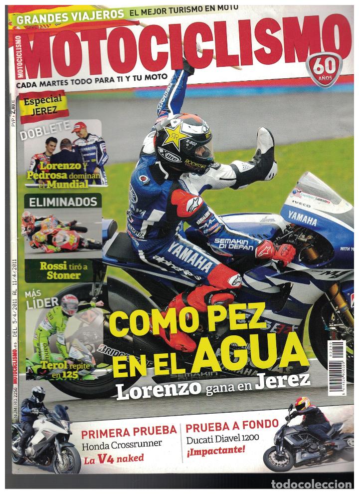 Cars and Motorcycles: (C-019) - MOTOCICLISMO N&ordm; 2250 - 2011