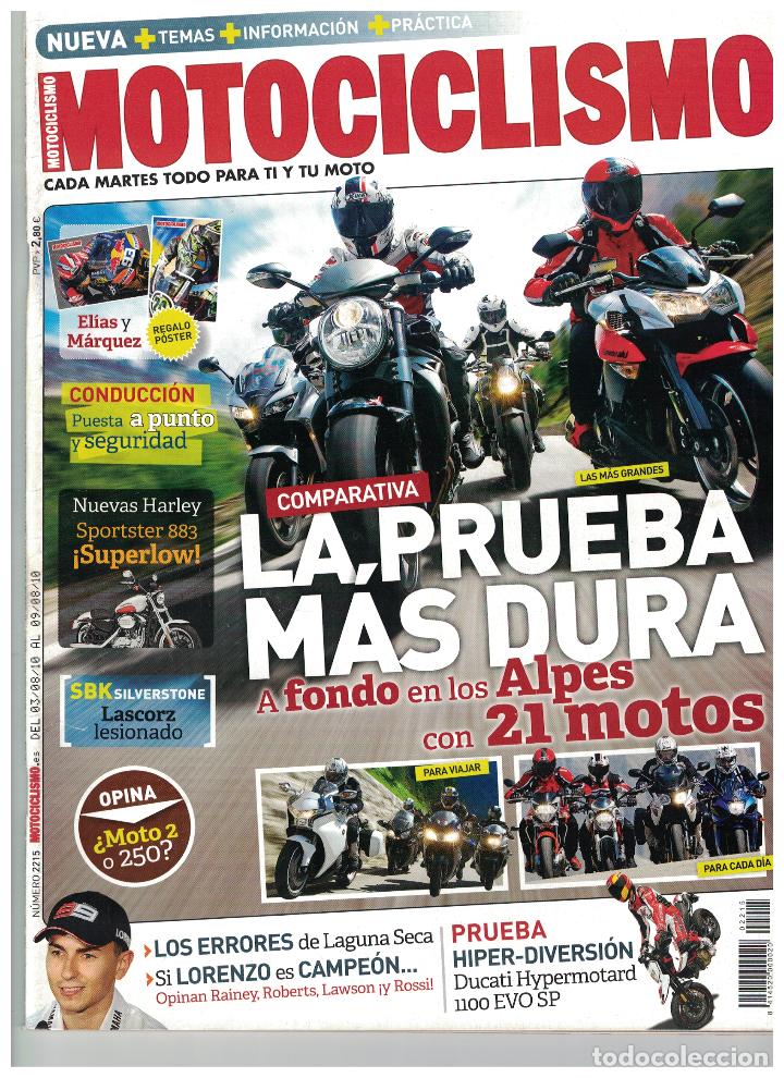 Cars and Motorcycles: (C-019) - MOTOCICLISMO N&ordm; 2215 - 2010