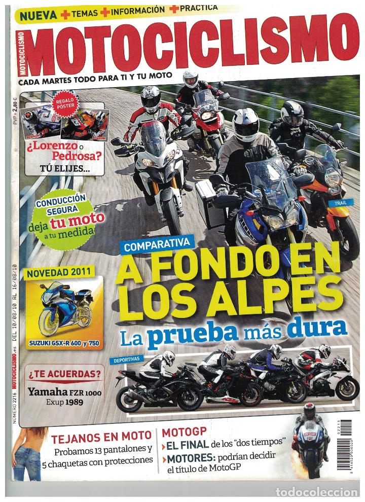 Cars and Motorcycles: (C-019) - MOTOCICLISMO N&ordm; 2216 - 2010