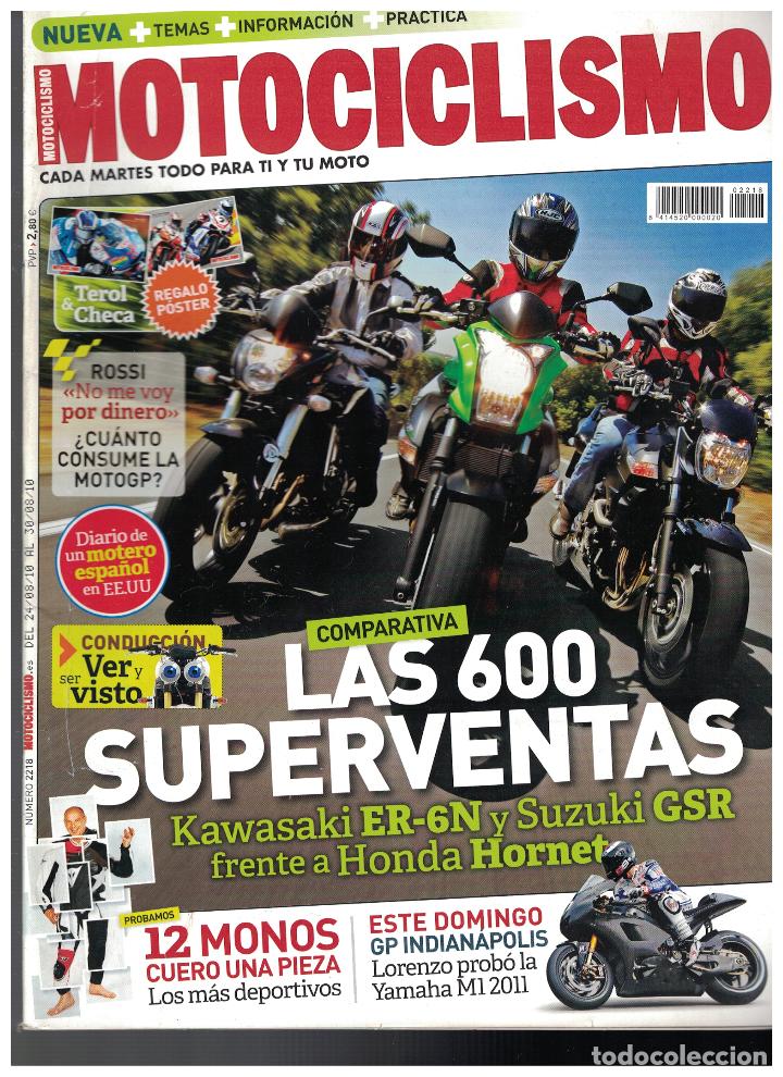 Carros e motociclos: (C-019) - MOTOCICLISMO N&ordm; 2218 - 2010