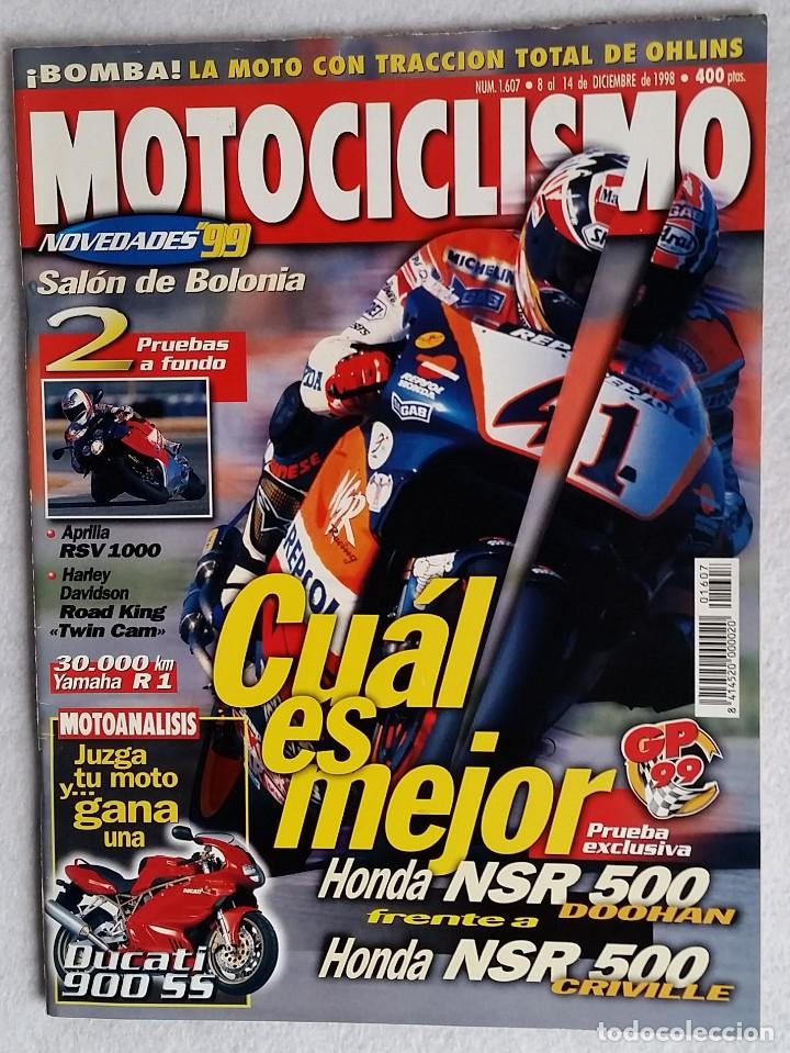 Cars and Motorcycles: REVISTA MOTOCICLISMO N&ordm; 1607. A&Ntilde;O 1998. 8 AL 14 DICIEMBRE.