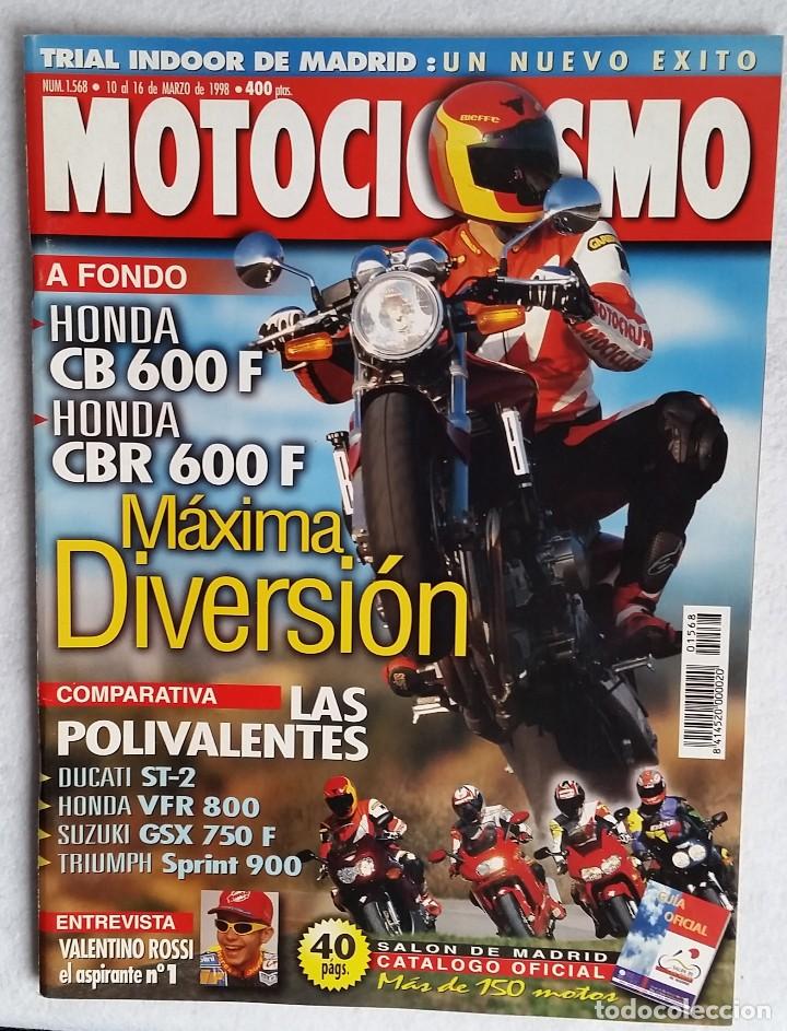 Autos und Motorr&auml;der: REVISTA MOTOCICLISMO N&ordm; 1568. A&Ntilde;O 1998.10 AL 16 MARZO.