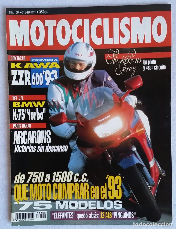 Cars and Motorcycles: REVISTA MOTOCICLISMO N&ordm; 1300. A&Ntilde;O 1993. 21 ENERO. CCAVENDE