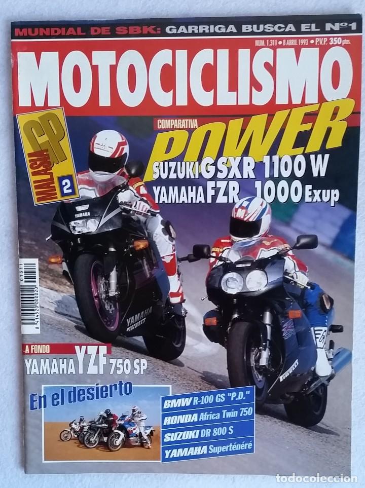 Cars and Motorcycles: REVISTA MOTOCICLISMO N&ordm; 1311. A&Ntilde;O 1993. 8 ABRIL. CCAVENDE