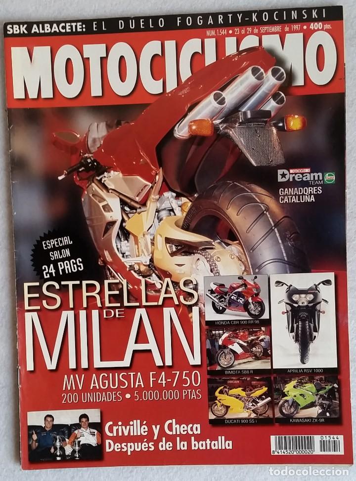 Cars and Motorcycles: REVISTA MOTOCICLISMO N&ordm; 1544. A&Ntilde;O 1997. 23 AL 29 SEPTIEMBRE. CCAVENDE