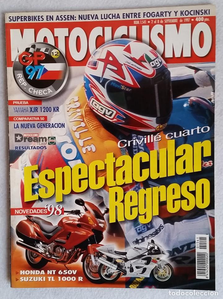 Cars and Motorcycles: REVISTA MOTOCICLISMO N&ordm; 1541. A&Ntilde;O 1997. 2 AL 8 SEPTIEMBRE. CCAVENDE